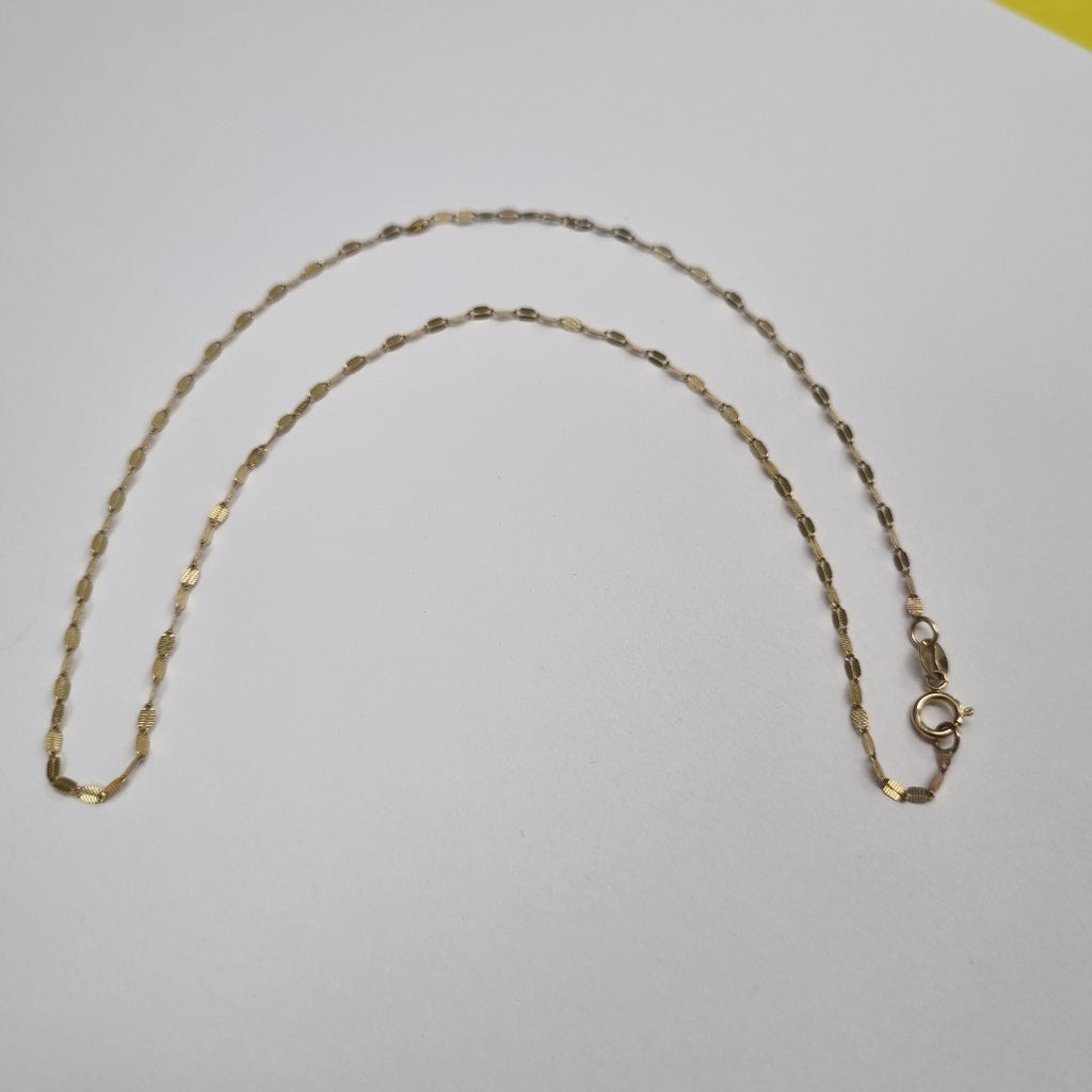 CADENA ORO 10 K 0,90 GRMS (SEMINUEVO)