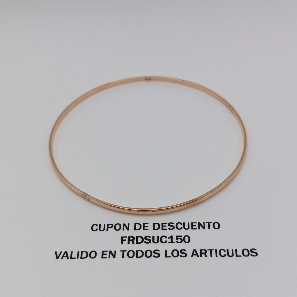 PULSERA RIGIDA ORO 14 K 5,50 GRMS (SEMINUEVO)
