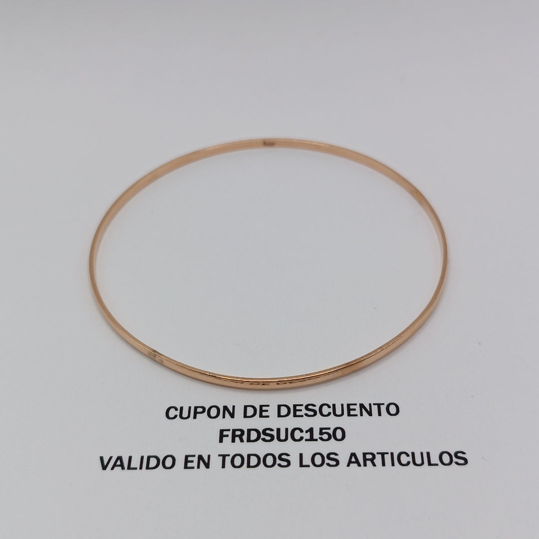 PULSERA RIGIDA ORO 14 K 5,50 GRMS (SEMINUEVO)