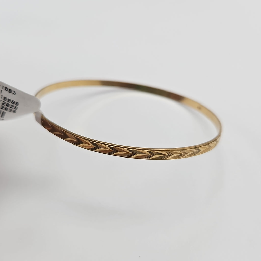 PULSERA RIGIDA ORO 14 K 7.2 GRMS (SEMINUEVO)