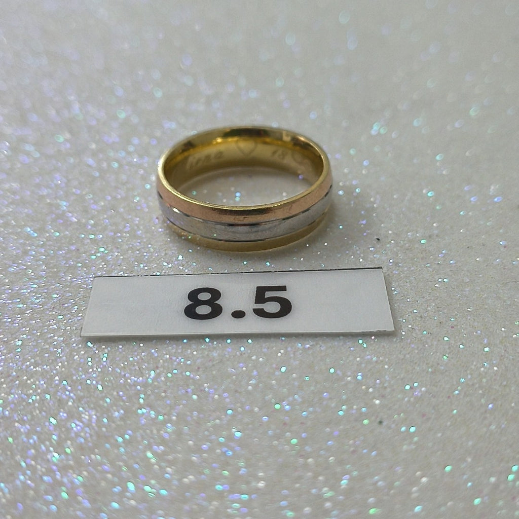 ARGOLLA ORO,ORO COMBINADO 14 K 3,90 GRMS (SEMINUEVO)