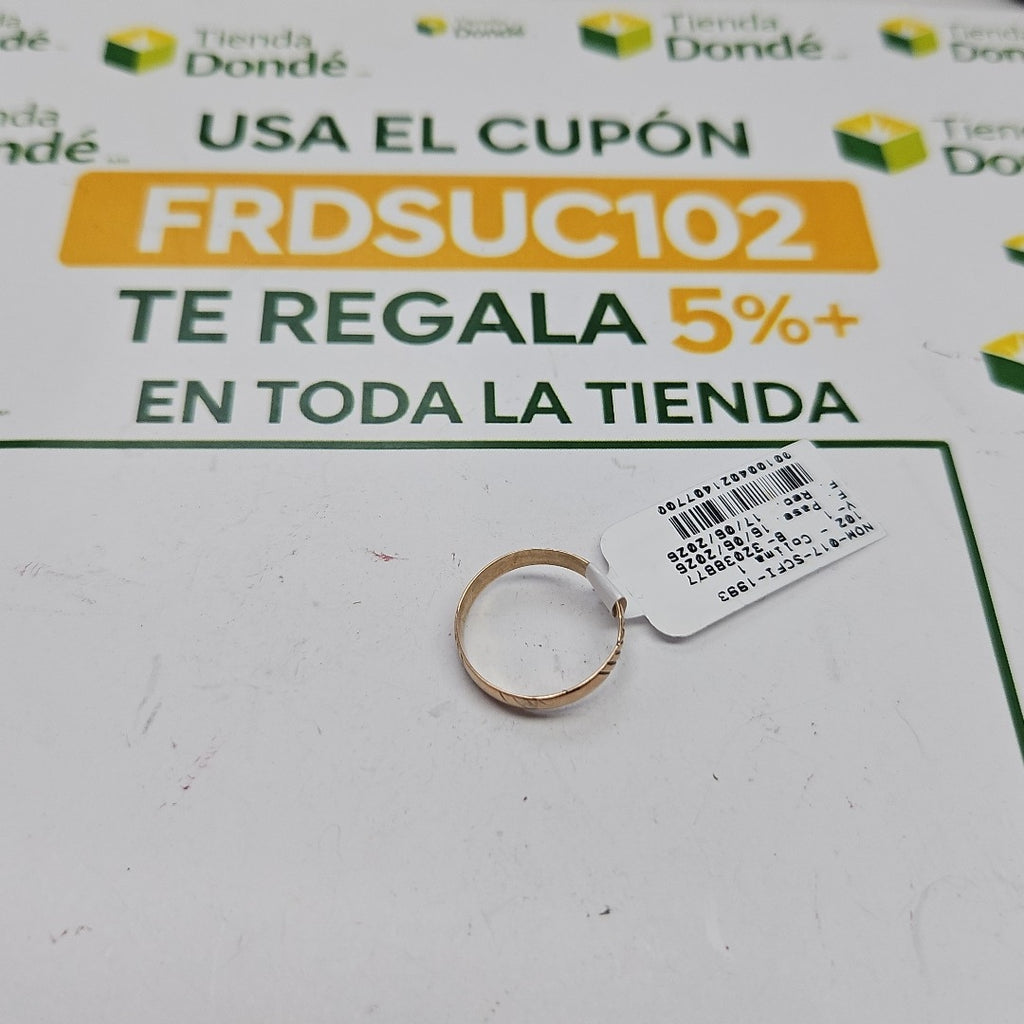 ARGOLLA ORO 8 K 1,30 GRMS (SEMINUEVO)