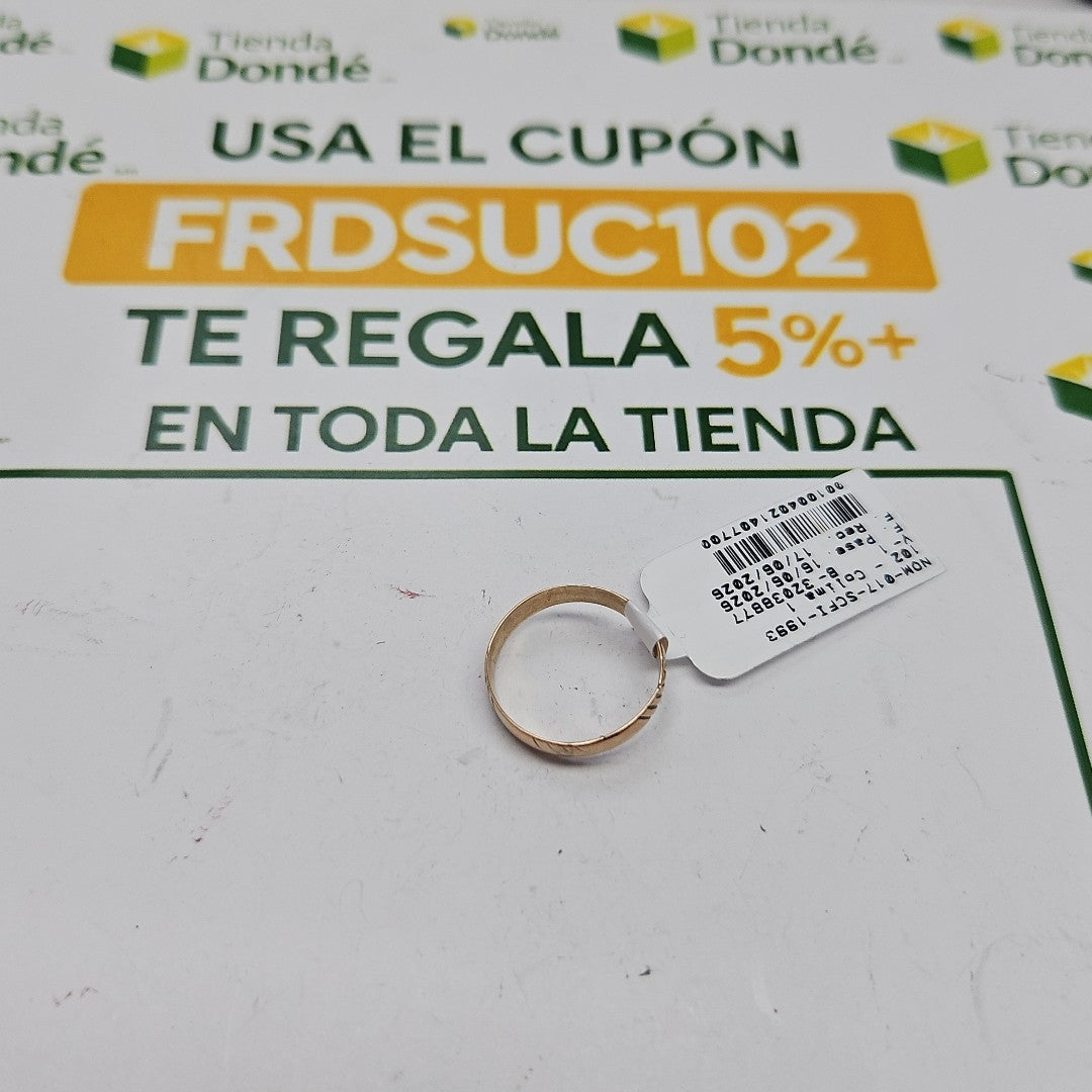 ARGOLLA ORO 8 K 1,30 GRMS (SEMINUEVO)