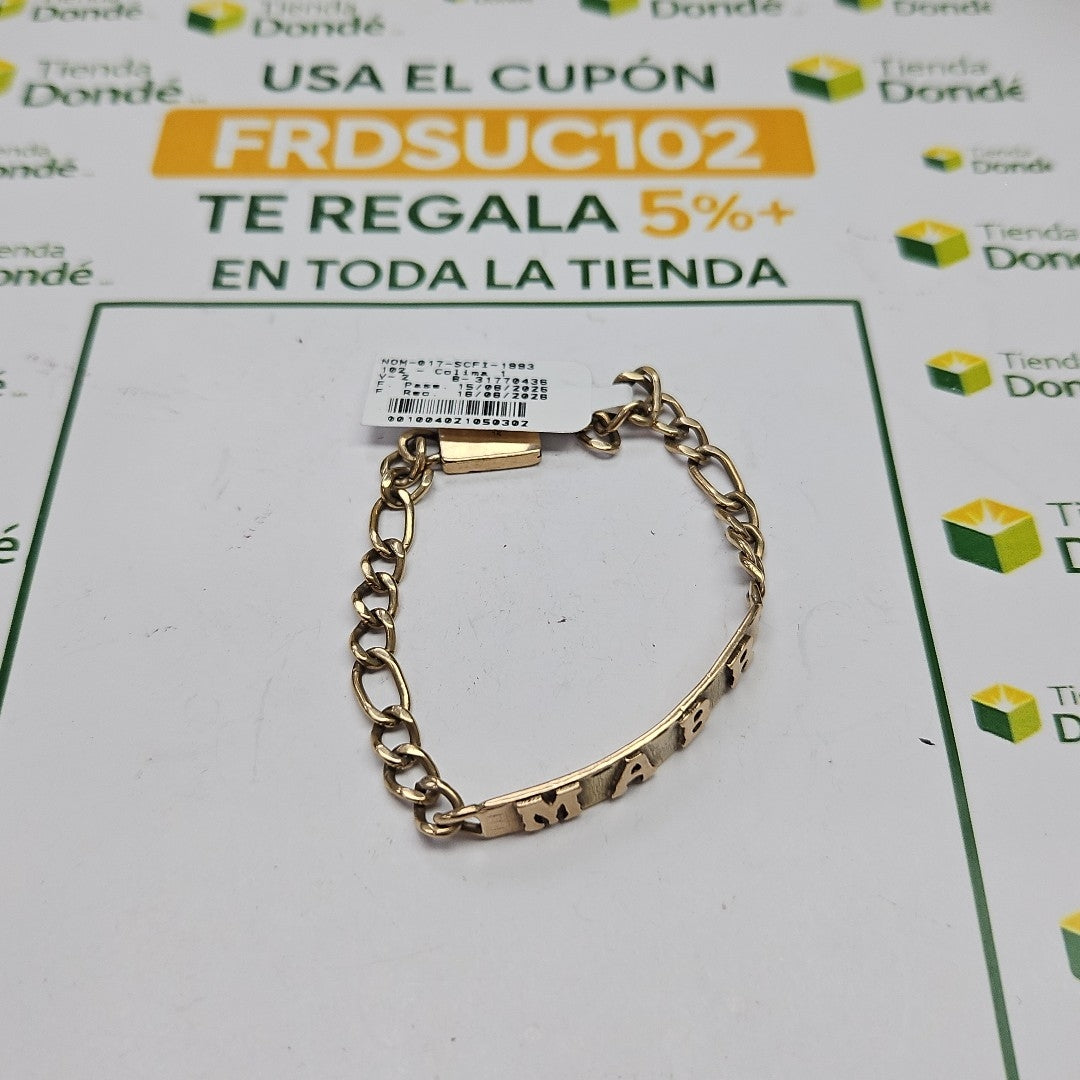 ESCLAVA ORO 10 K 14.2 GRMS (SEMINUEVO)