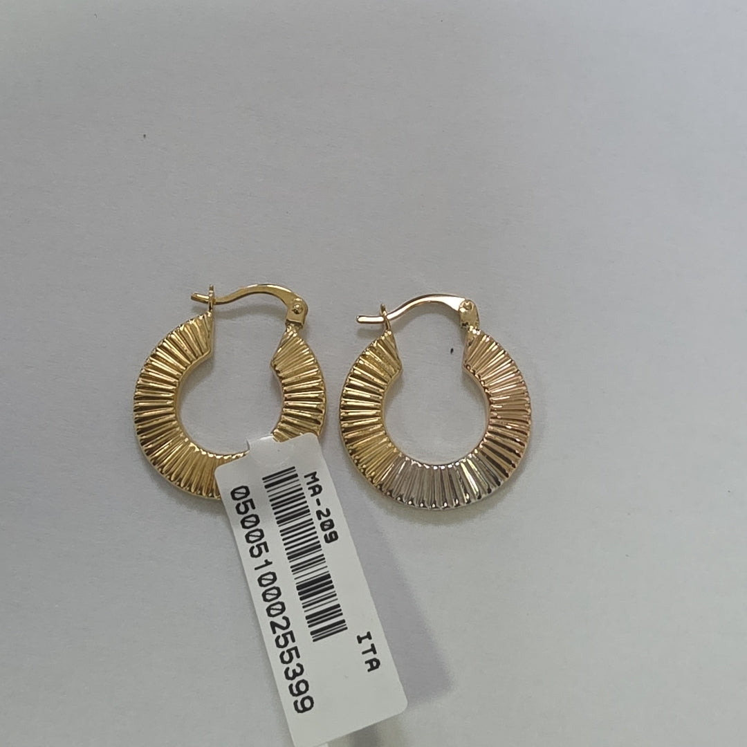 ARRACADAS ORO 14K 1.9 (NUEVO)