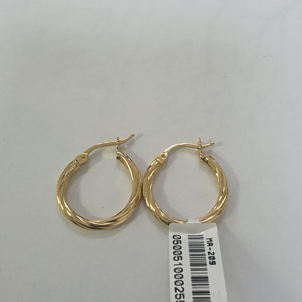 ARRACADAS ORO 14K 1.4 (NUEVO)