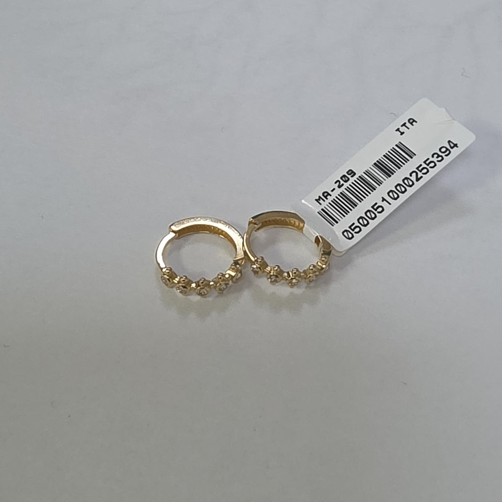HUGGIES ORO 14K 1.4 (NUEVO)