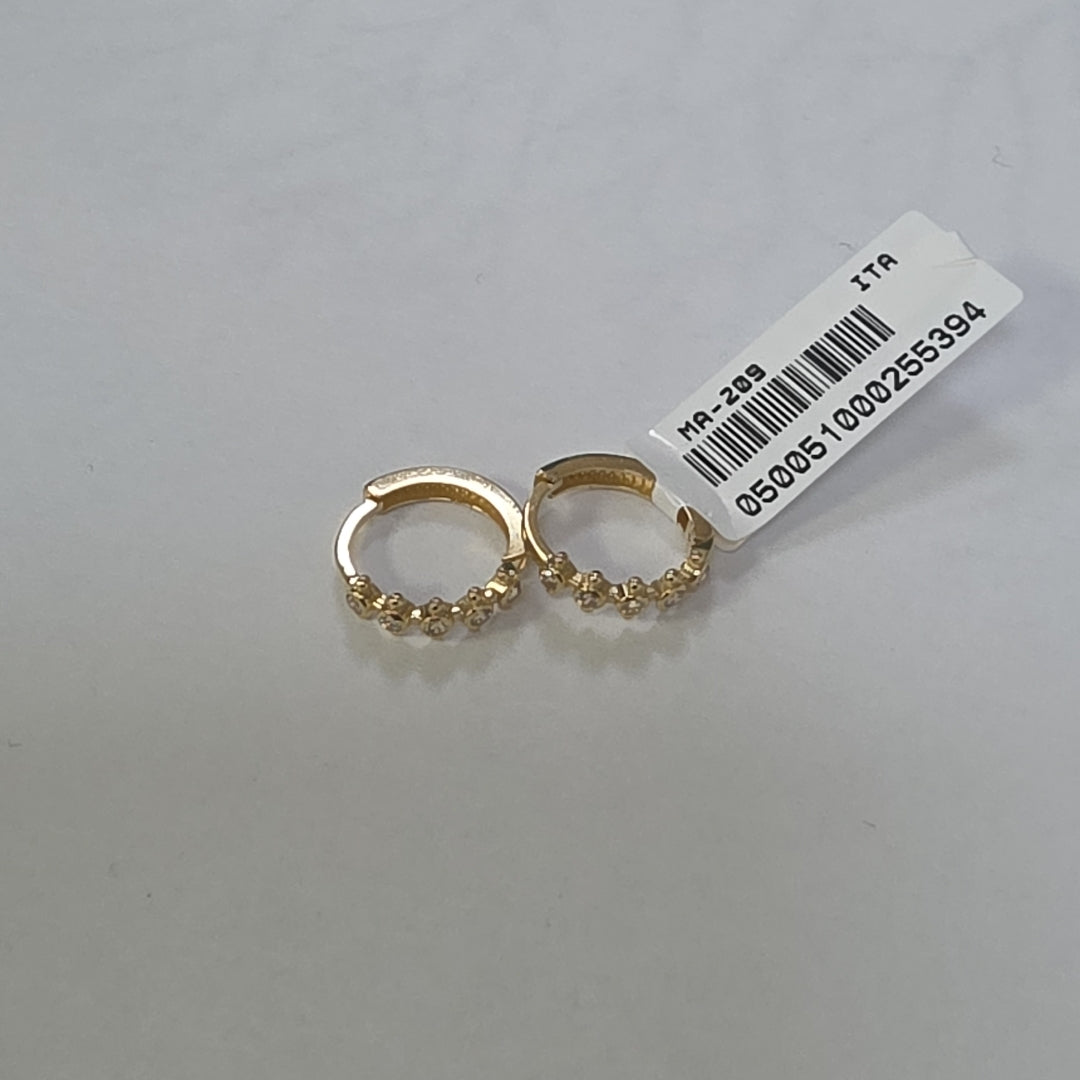 HUGGIES ORO 14K 1.4 (NUEVO)