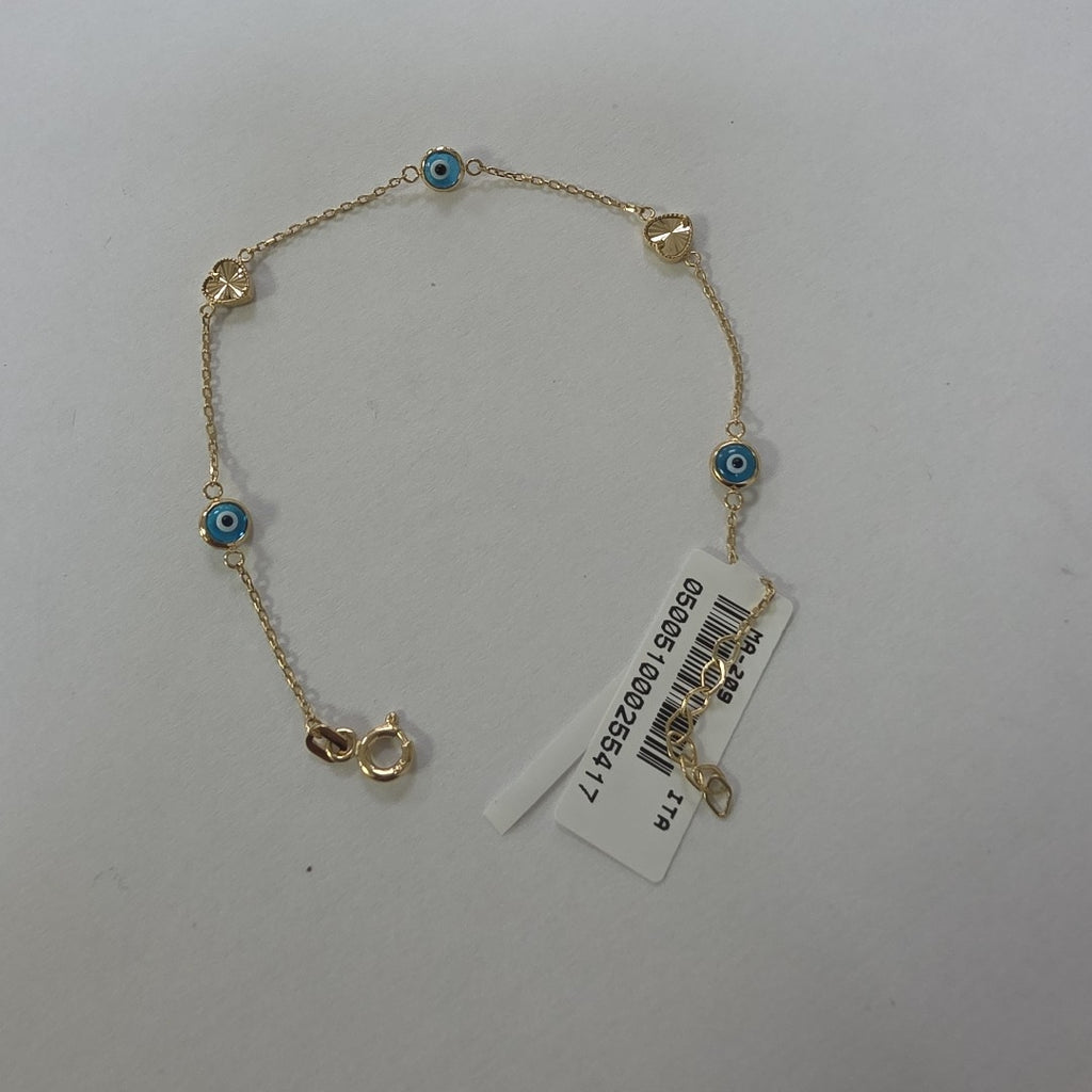PULSERAS DAMA ORO 14K 1.5 (NUEVO)