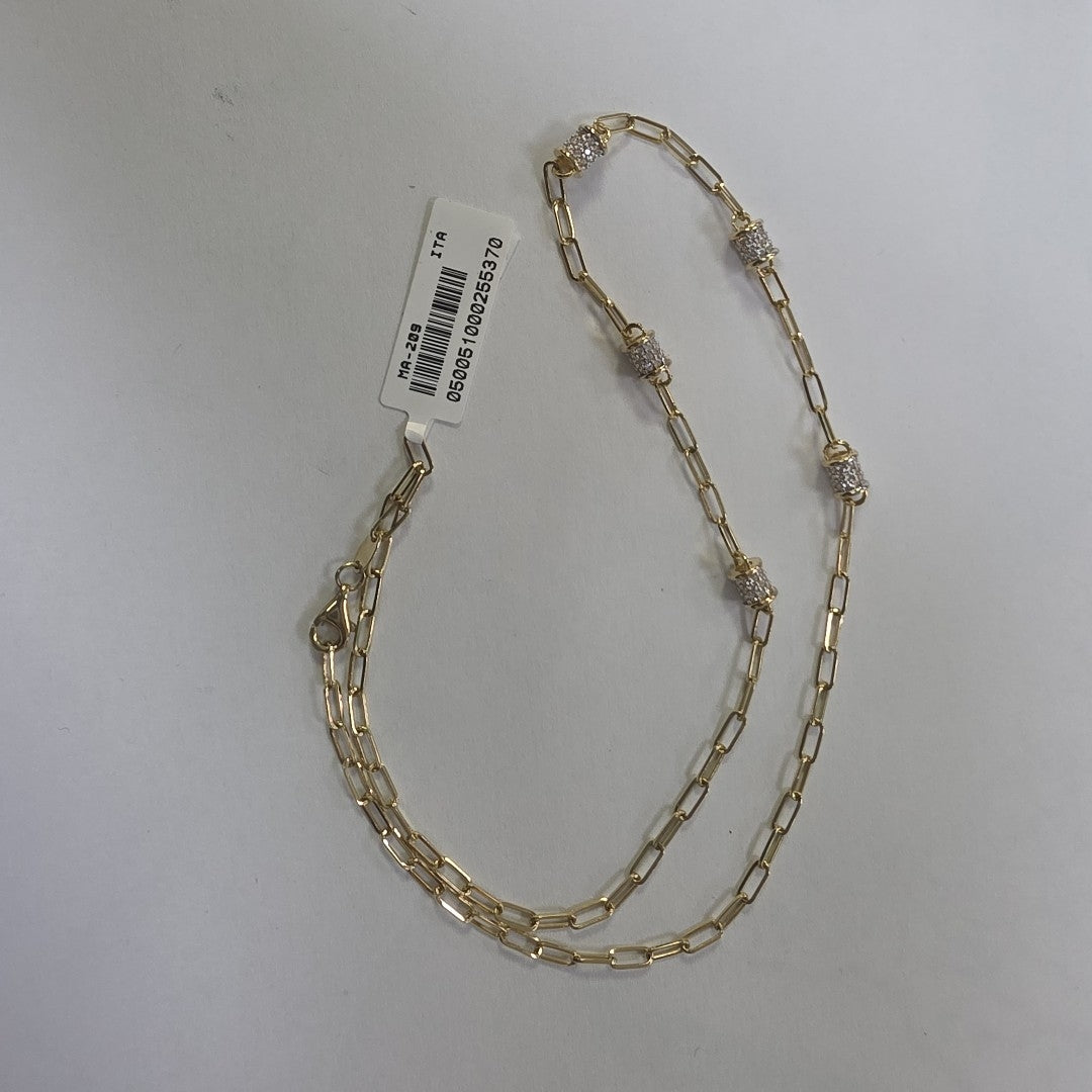GARGANTILLAS ORO 10K 7 (NUEVO)