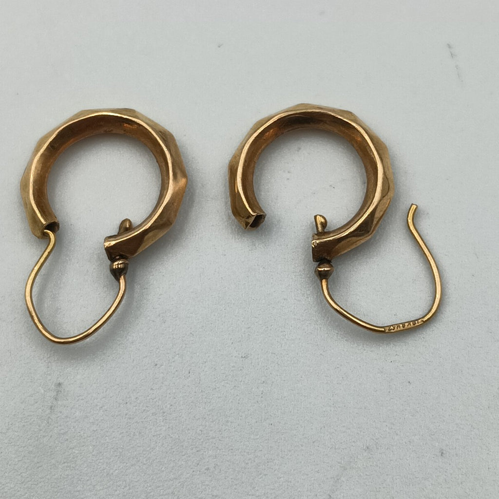 ARRACADAS PAR ORO 10 K 0.6 GRMS (SEMINUEVO)