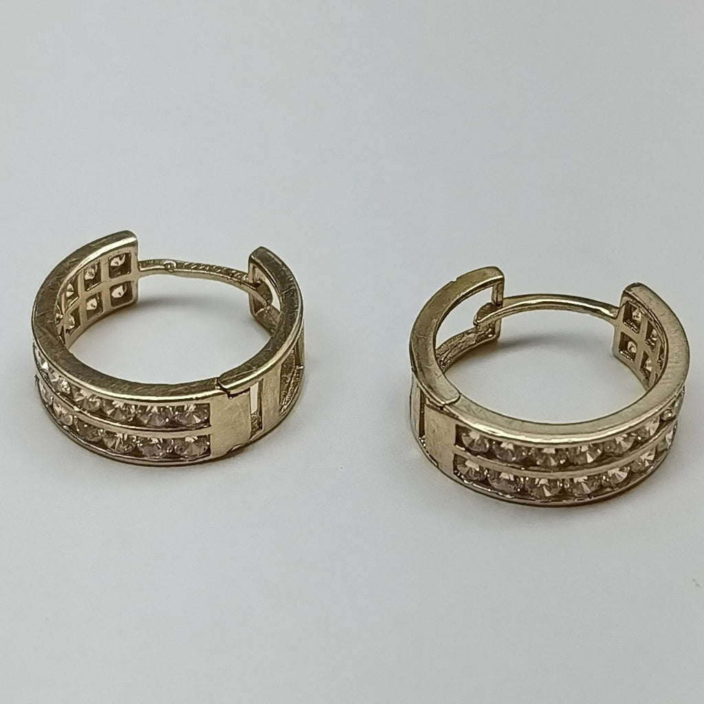 ARRACADAS PAR ORO 10 K 3,00 GRMS (SEMINUEVO)
