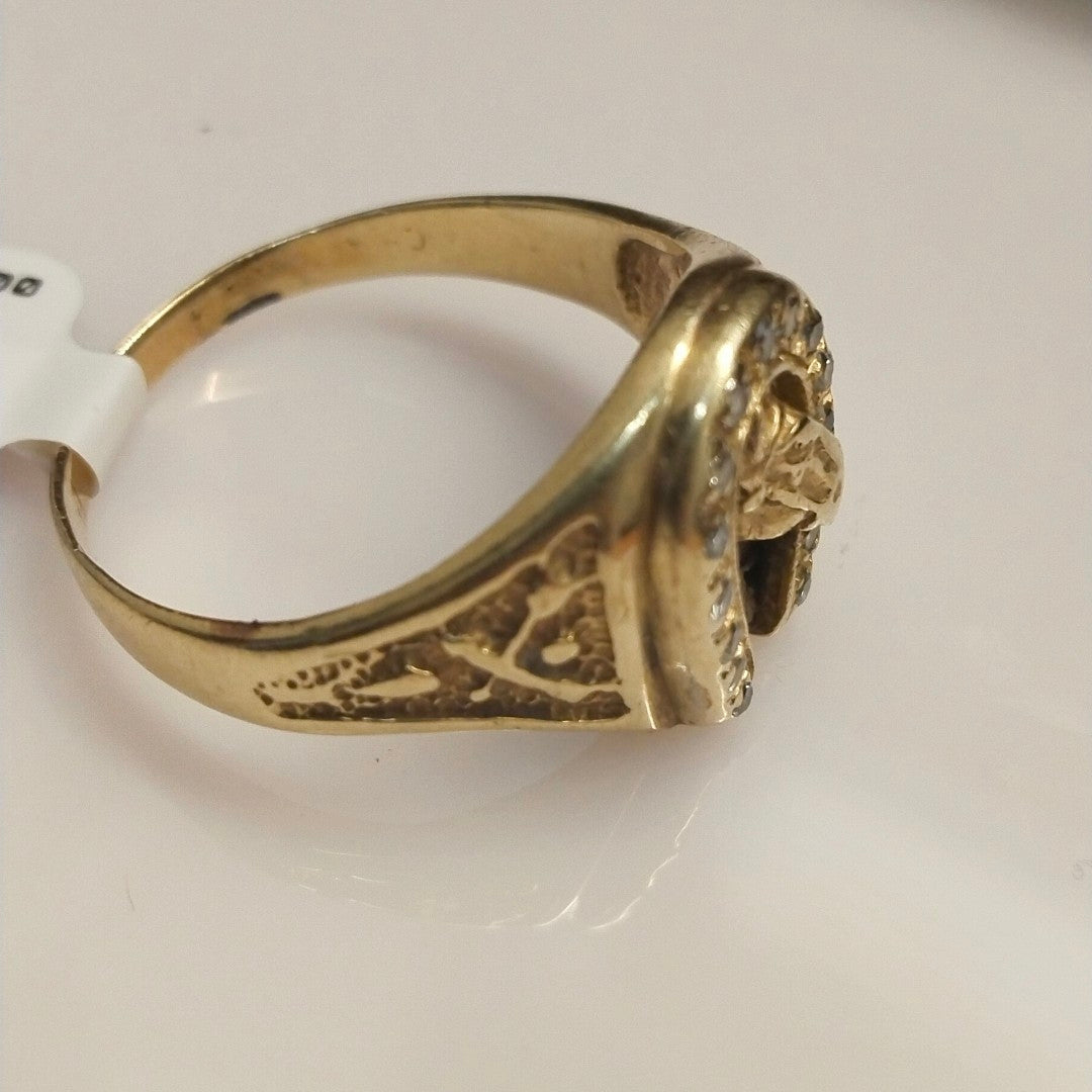 ANILLO ORO 10 K 6,30 GRMS (SEMINUEVO)