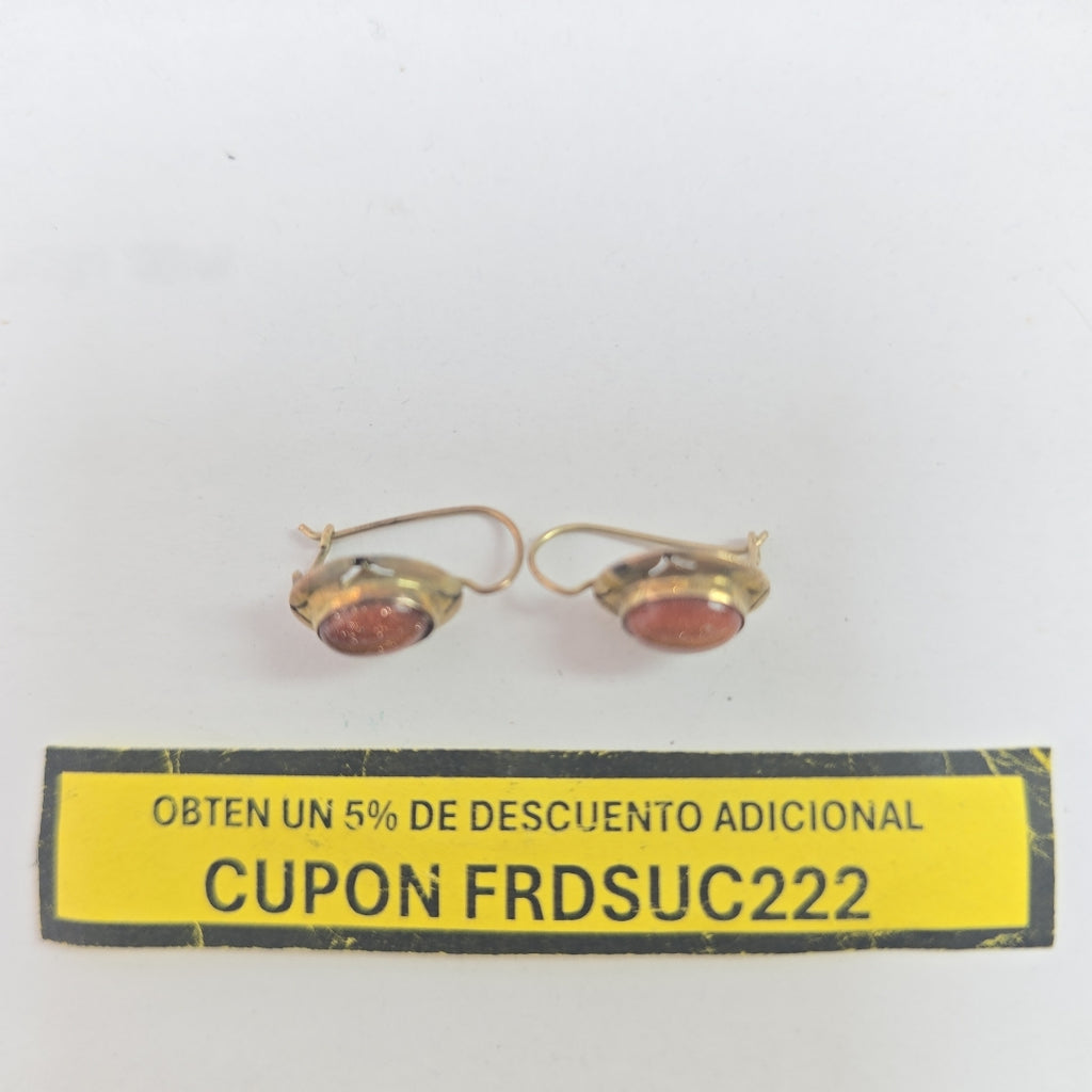 ARETES PAR ORO 8 K 1.3 GRMS (SEMINUEVO)