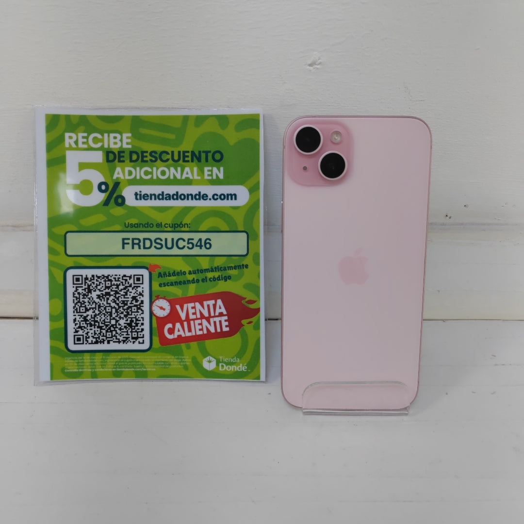 CELULAR APPLE IPHONE 15 PLUS A3093 (2023) 128 GB 6 GB RAM (SEMINUEVO)