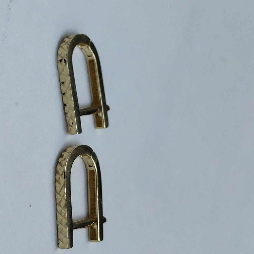 BROQUELES ORO 14K 1.5 (NUEVO)