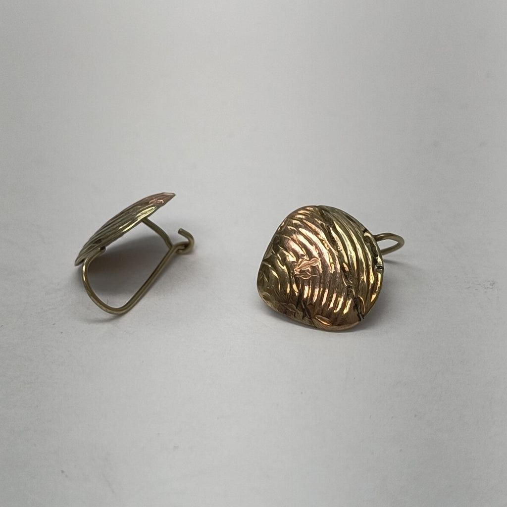 ARETES PAR ORO 10 K 1,20 GRMS (SEMINUEVO)