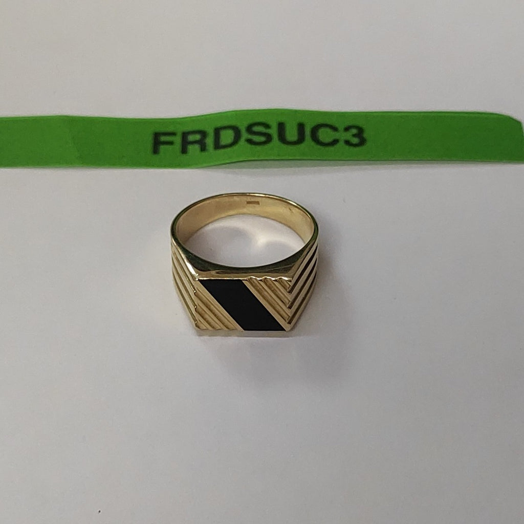 ANILLOS CABALLERO ORO 10K 5.7 (NUEVO)