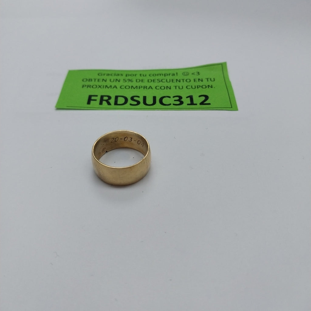 ARGOLLA ORO 14 K 3.8 GRMS (SEMINUEVO)