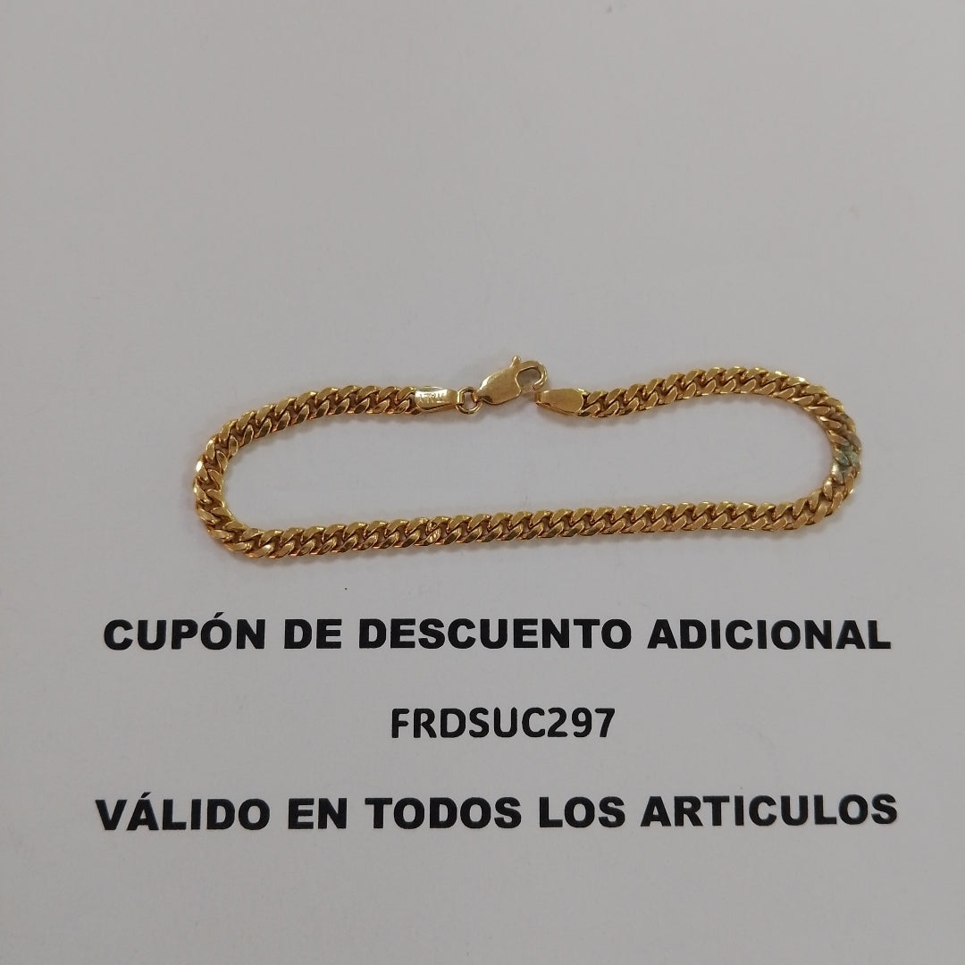 PULSERA ORO 10 K 2.9 GRMS (SEMINUEVO)