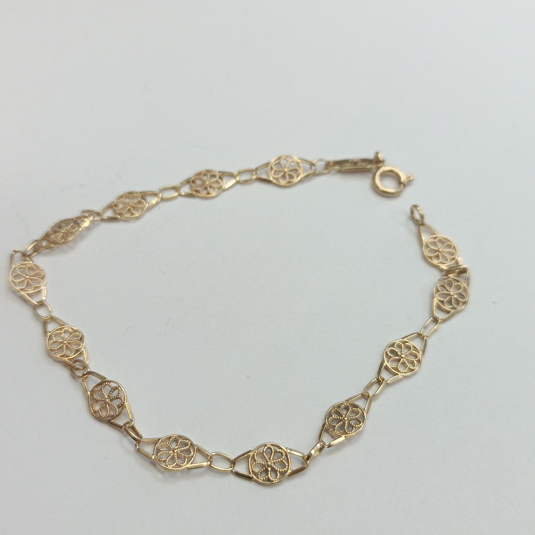 PULSERA ORO 14 K 3.3 GRMS (SEMINUEVO)