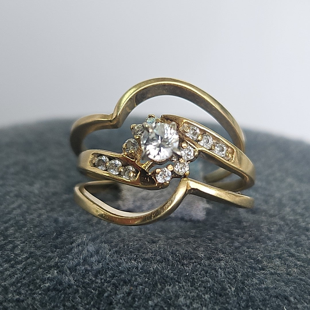 ANILLO ORO 10 K 4,00 GRMS (SEMINUEVO)