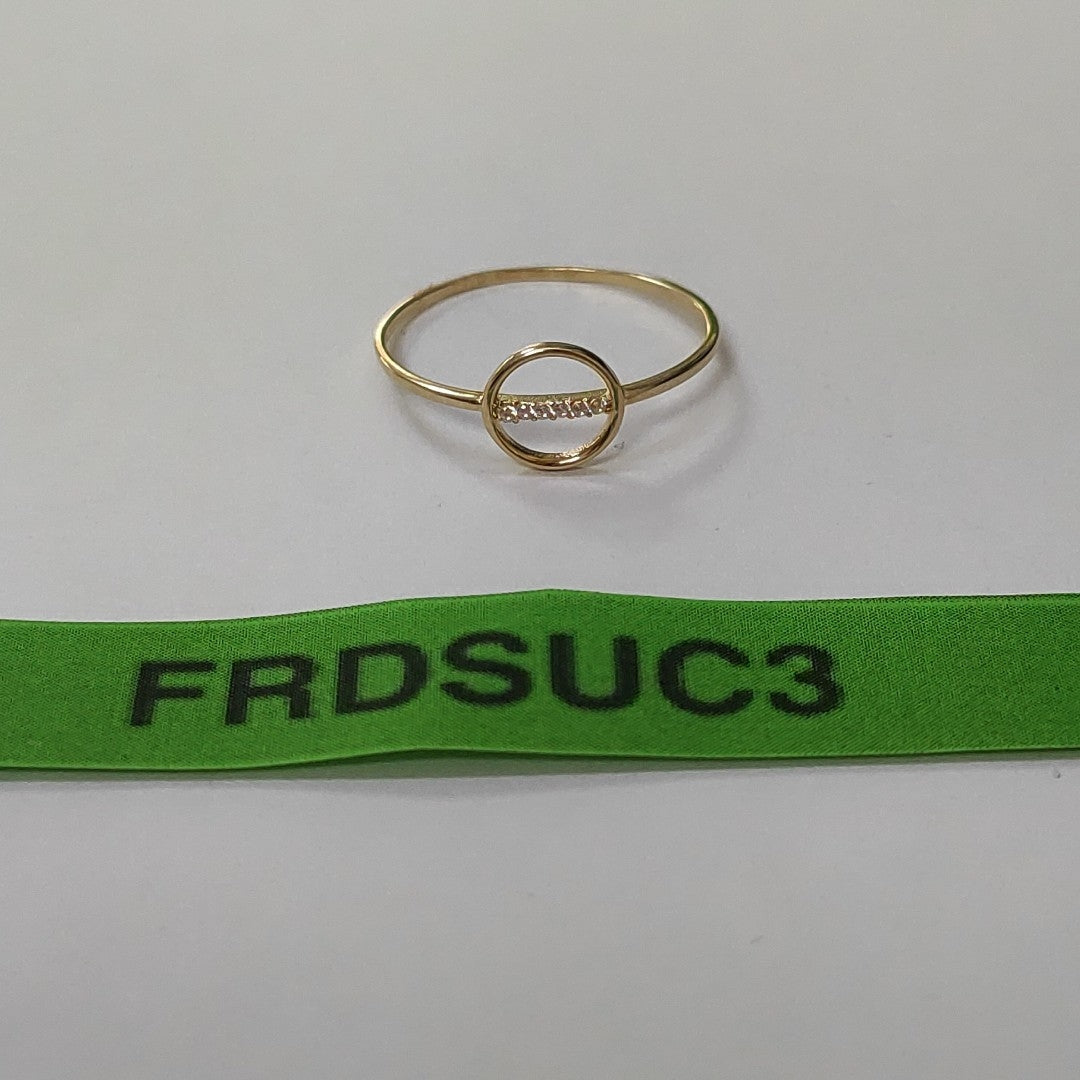 ANILLOS DAMA ORO 14K 0.8 (NUEVO)