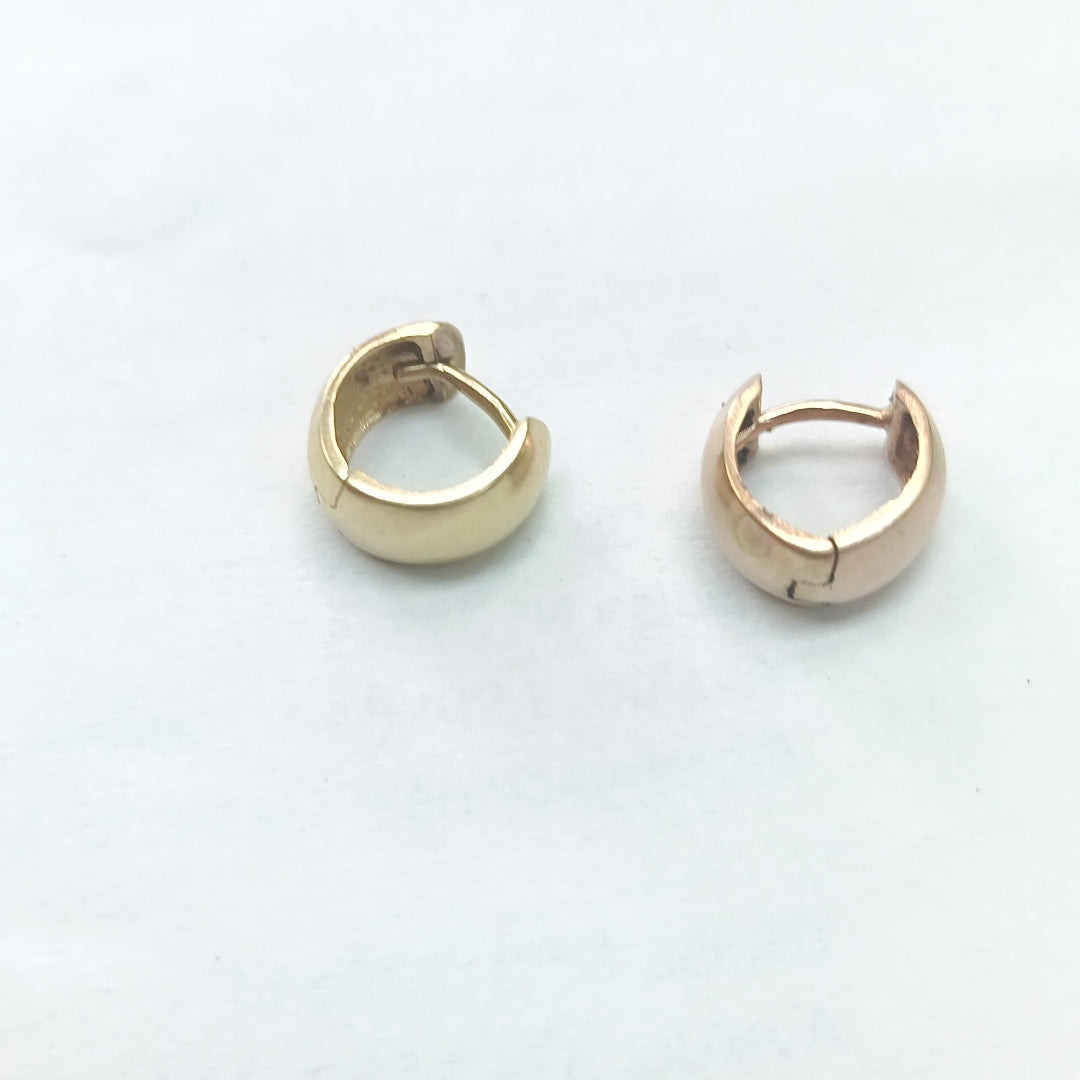 ARETES PAR, ARRACADAS PAR ORO 10 K 2 GRMS (SEMINUEVO)