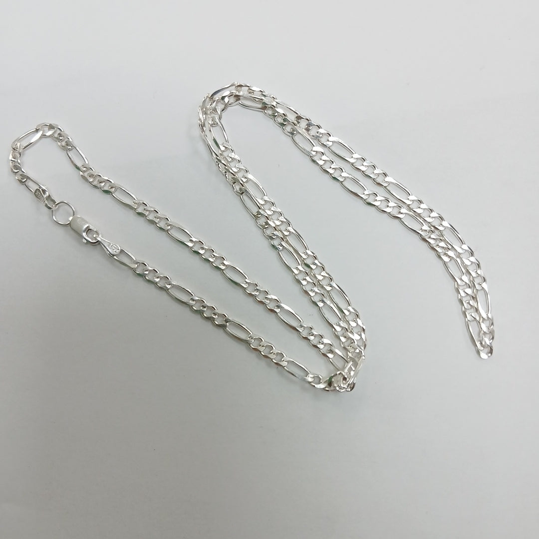 CADENA TEJIDO 3X1 PLATA .925 50 CM 7 GR (NUEVO)