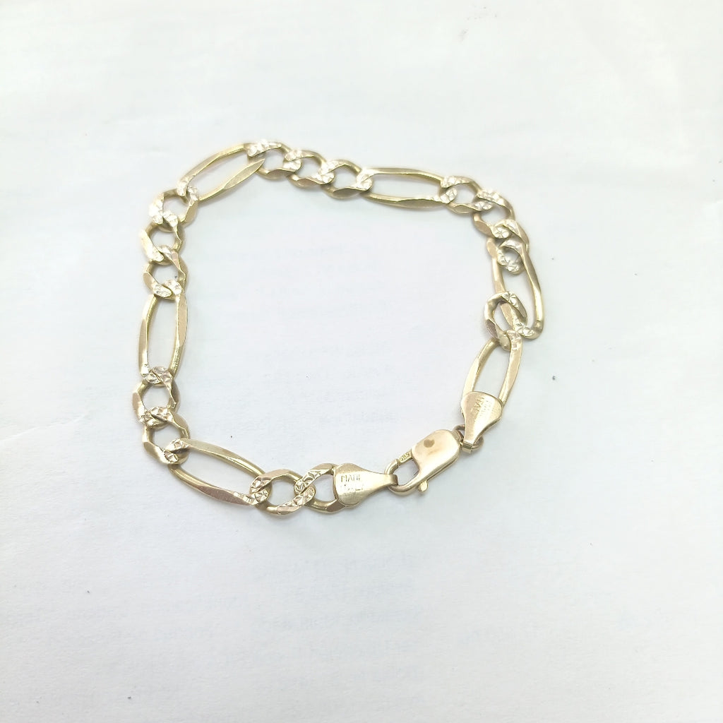 PULSERA ORO, RODIADO 14 K 10.6 GRMS (SEMINUEVO)