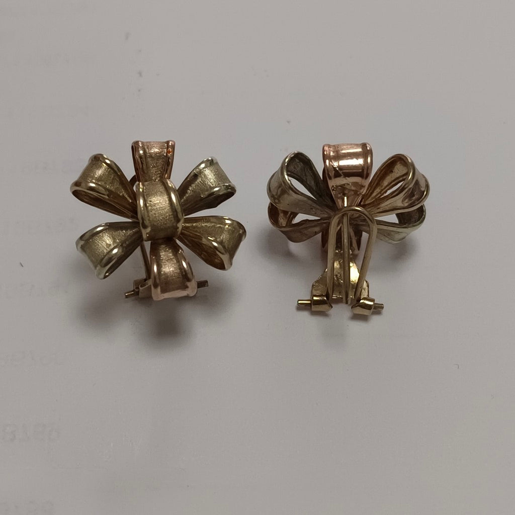 ARETES PAR ORO 10 K 3.8 GRMS (SEMINUEVO)