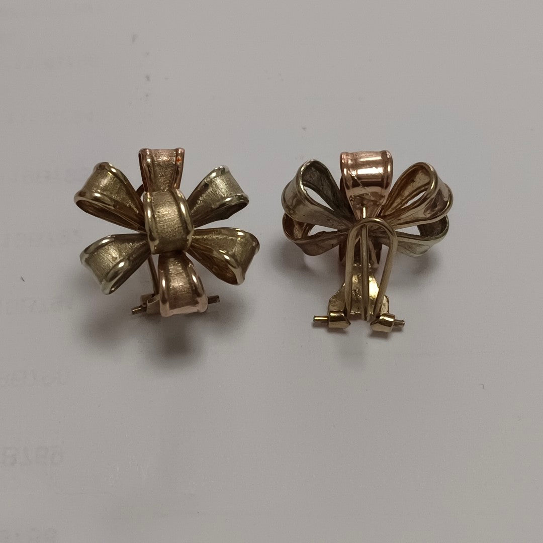 ARETES PAR ORO 10 K 3.8 GRMS (SEMINUEVO)