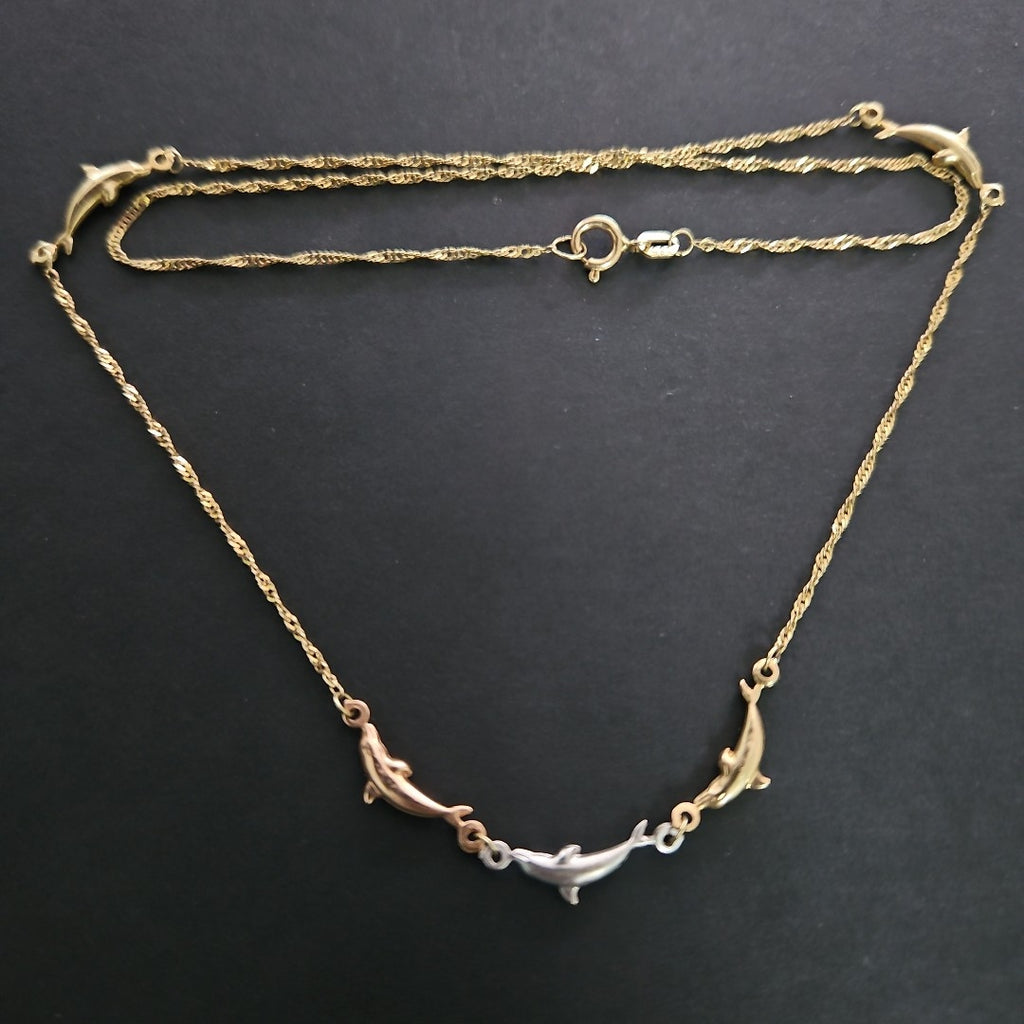 GARGANTILLA ORO 14 K 1,90 GRMS (SEMINUEVO)