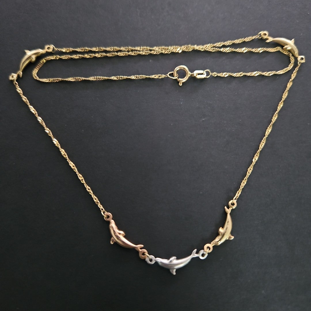 GARGANTILLA ORO 14 K 1,90 GRMS (SEMINUEVO)