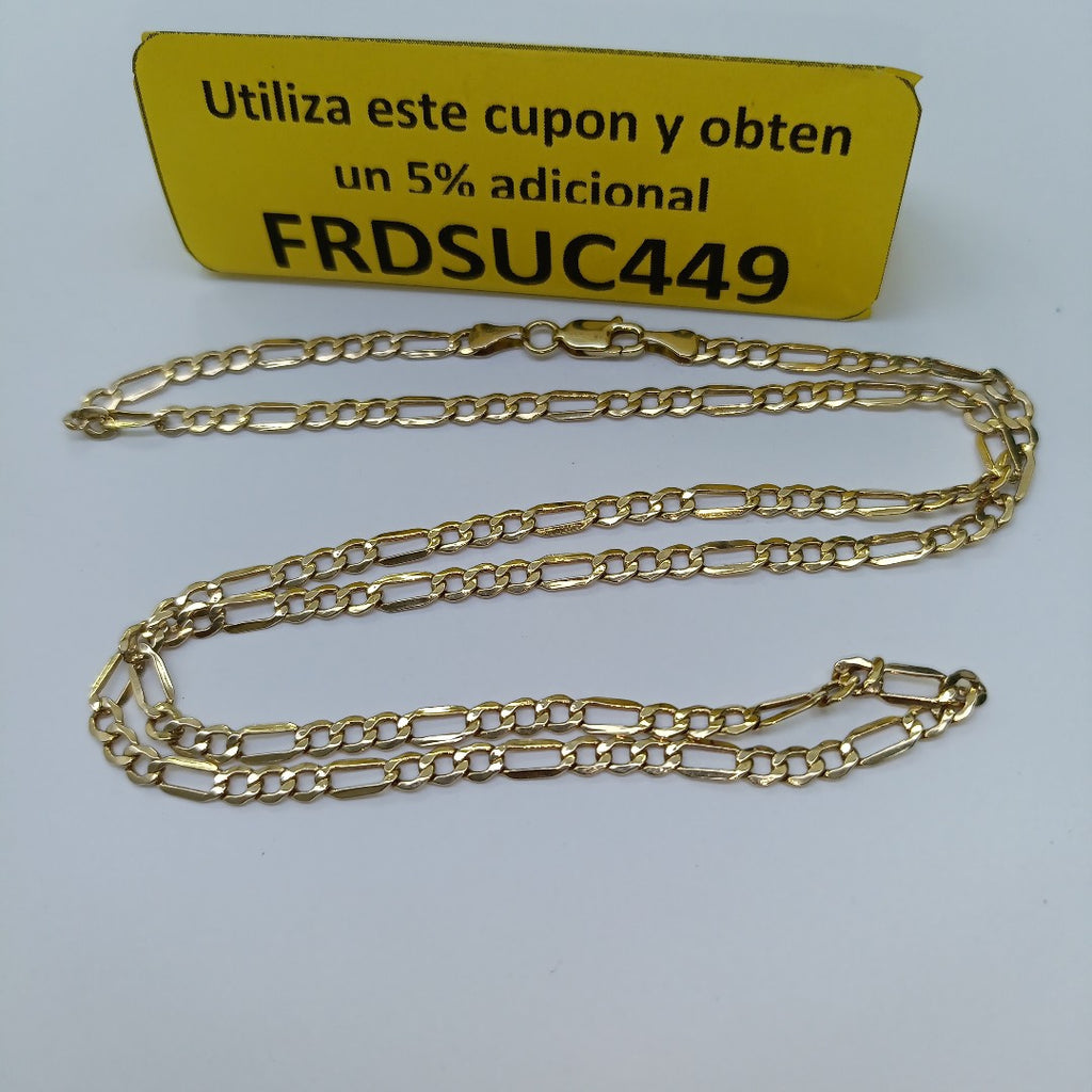CADENA ORO 14 K 4,50 GRMS (SEMINUEVO)