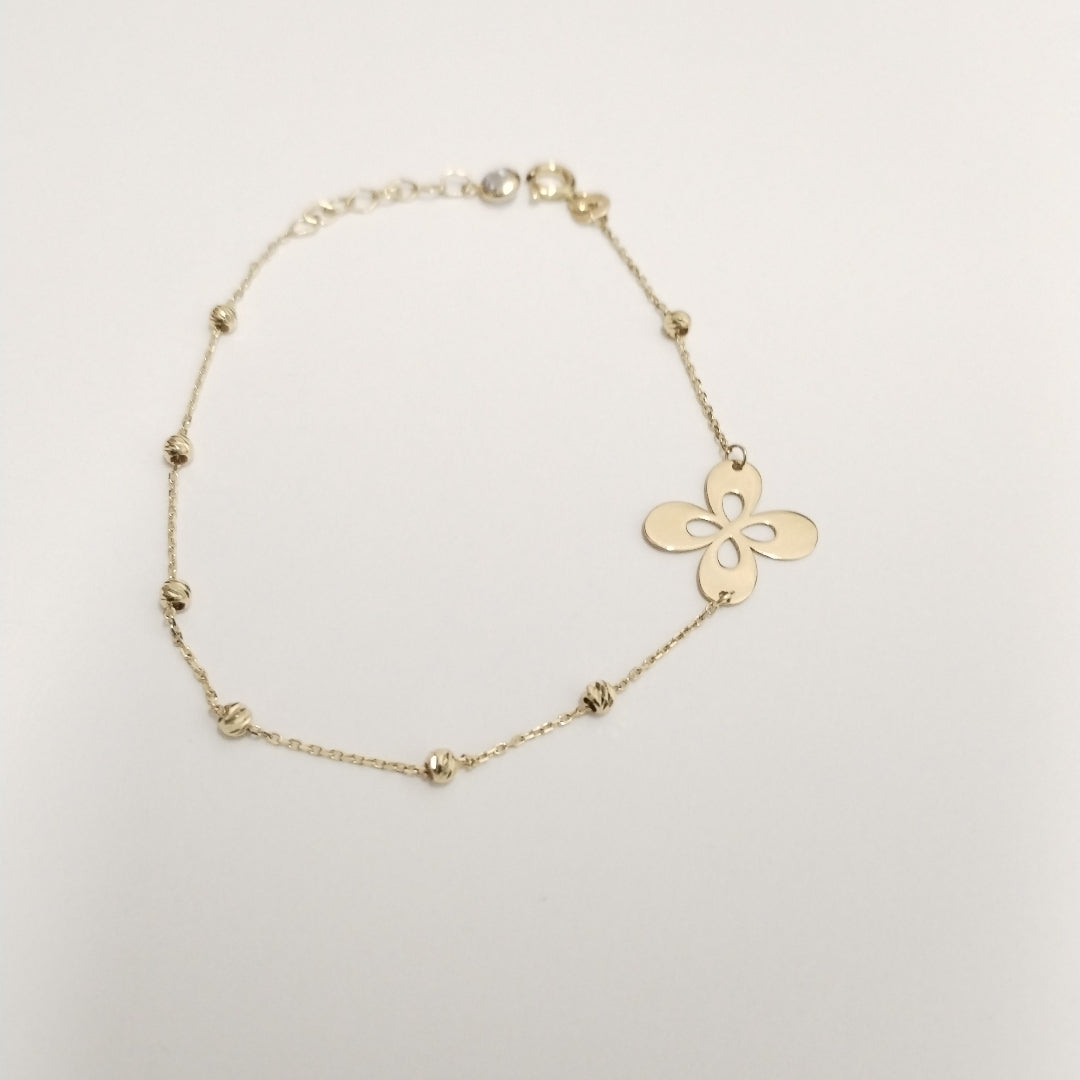 PULSERAS DAMA ORO 14K 1.3 (NUEVO)
