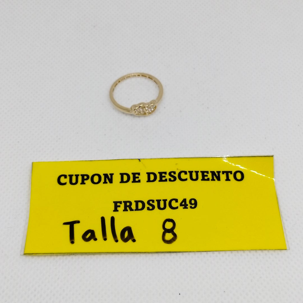 ANILLOS DAMA ORO 14K 1.5 (NUEVO)