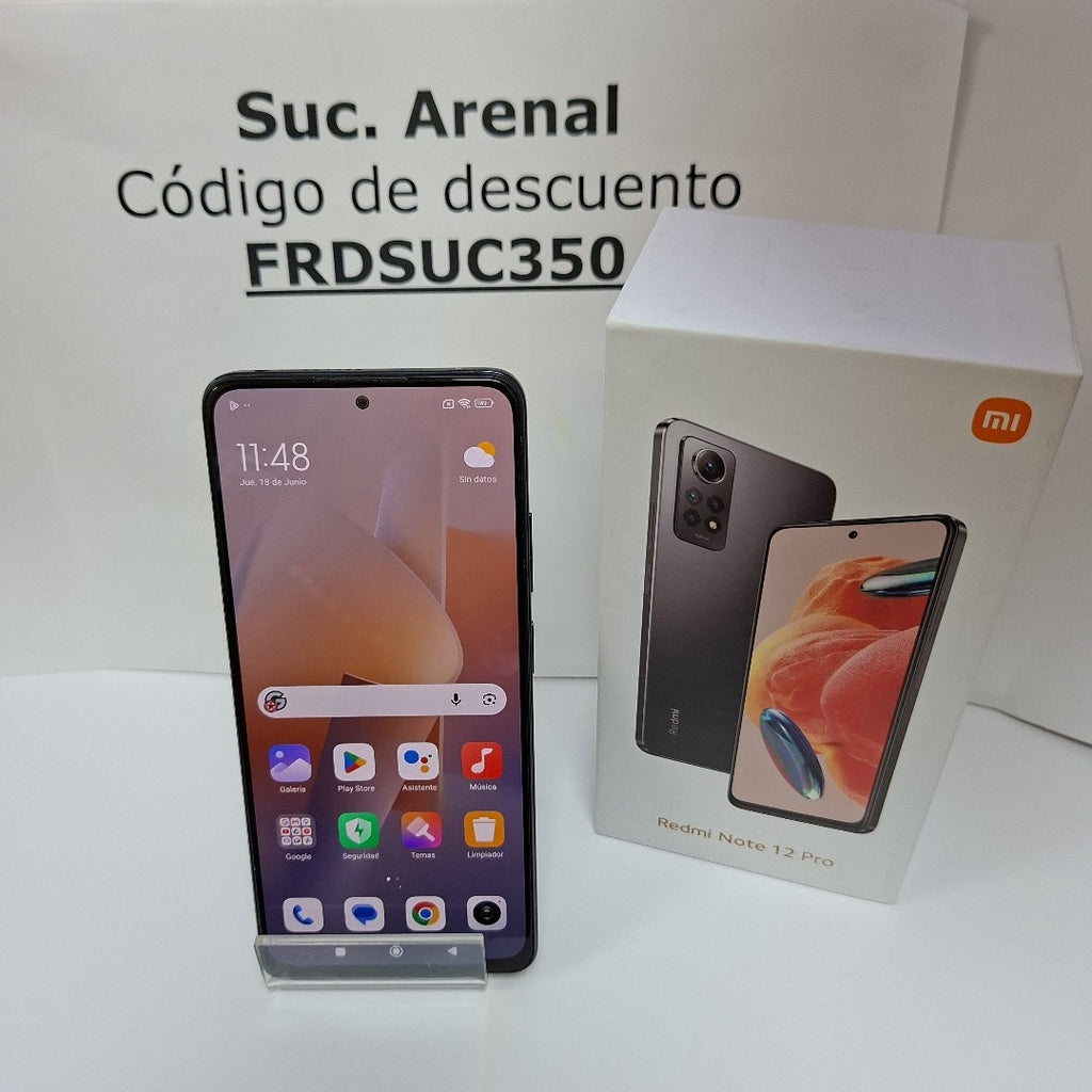 CELULAR XIAOMI REDMI NOTE 12 PRO 4G 2209116AG (2023) 128 GB 6 GB RAM (SEMINUEVO)