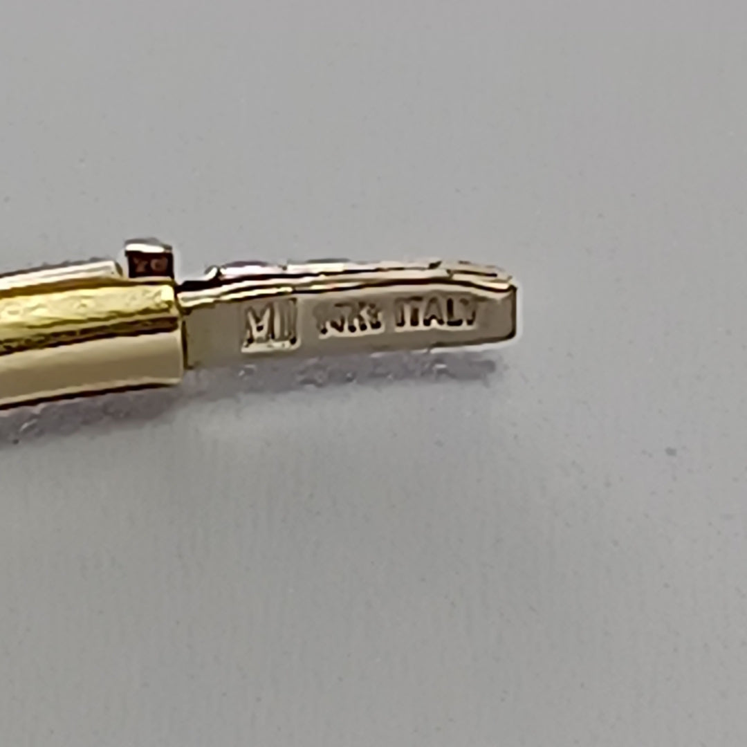 PULSERA RIGIDA ORO 14 K 5,80 GRMS (SEMINUEVO)