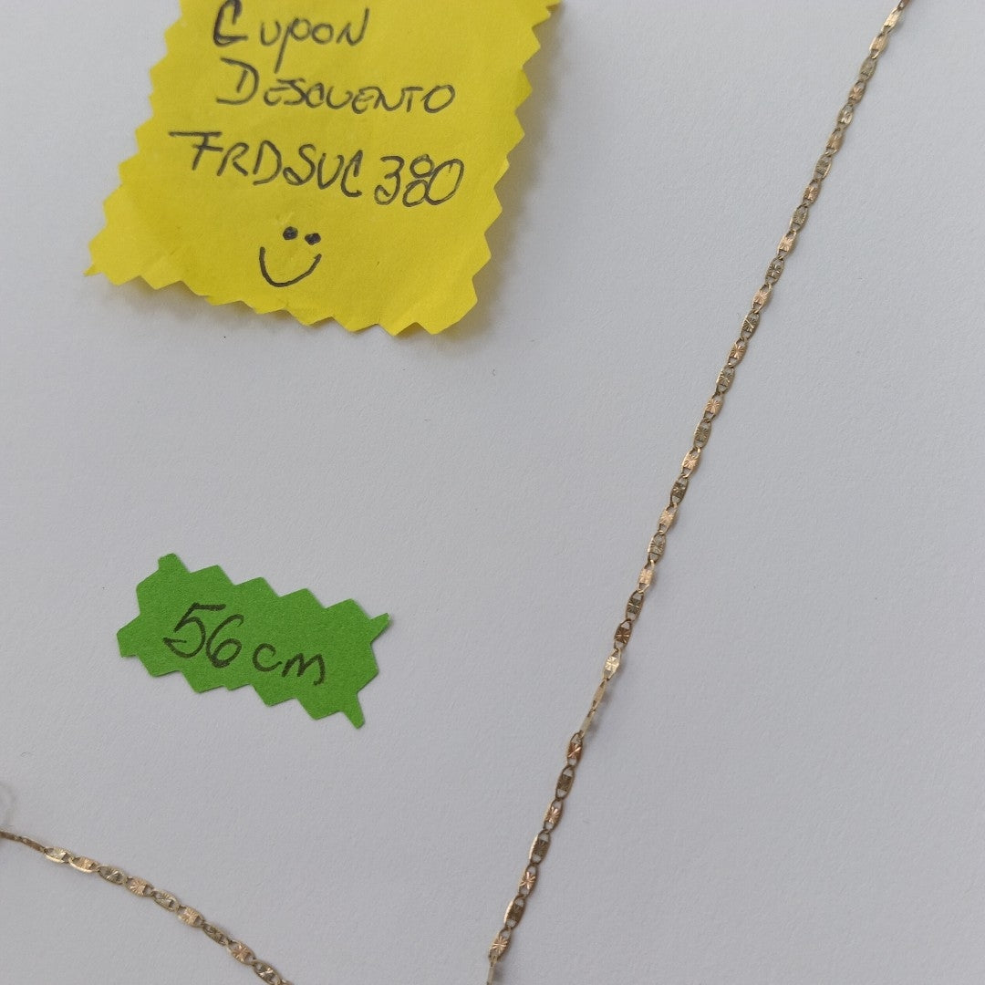 CADENA, DIJE ORO 14 K 2.4 GRMS (SEMINUEVO)