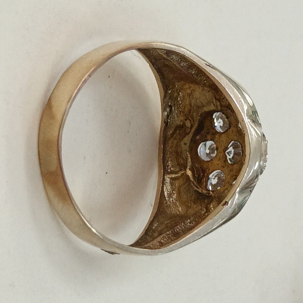 ANILLO ORO 10 K 4.3 GRMS (SEMINUEVO)
