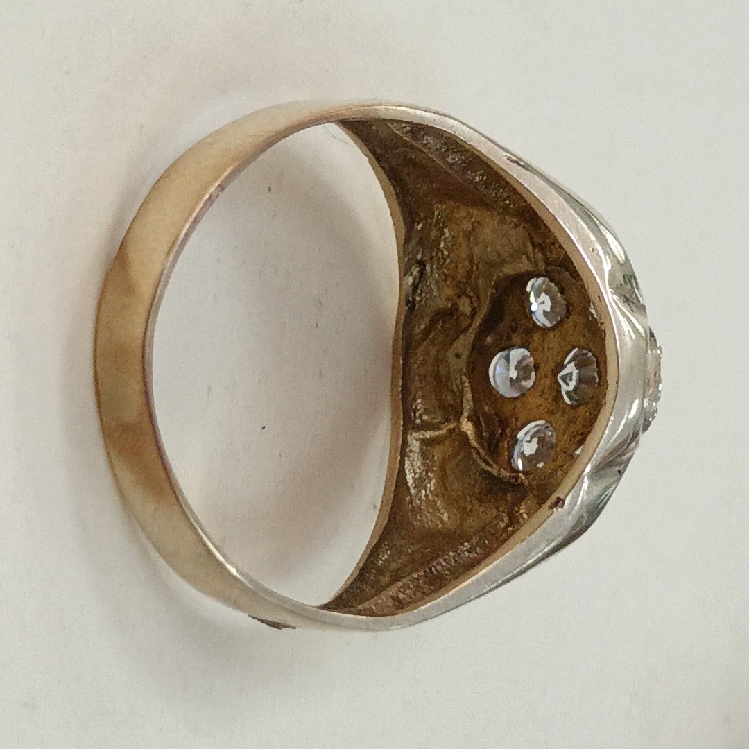ANILLO ORO 10 K 4.3 GRMS (SEMINUEVO)