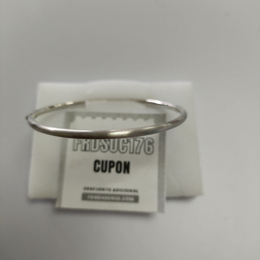 PULSERA RIGIDA ORO BLANCO 14 K 5,70 GRMS (SEMINUEVO)