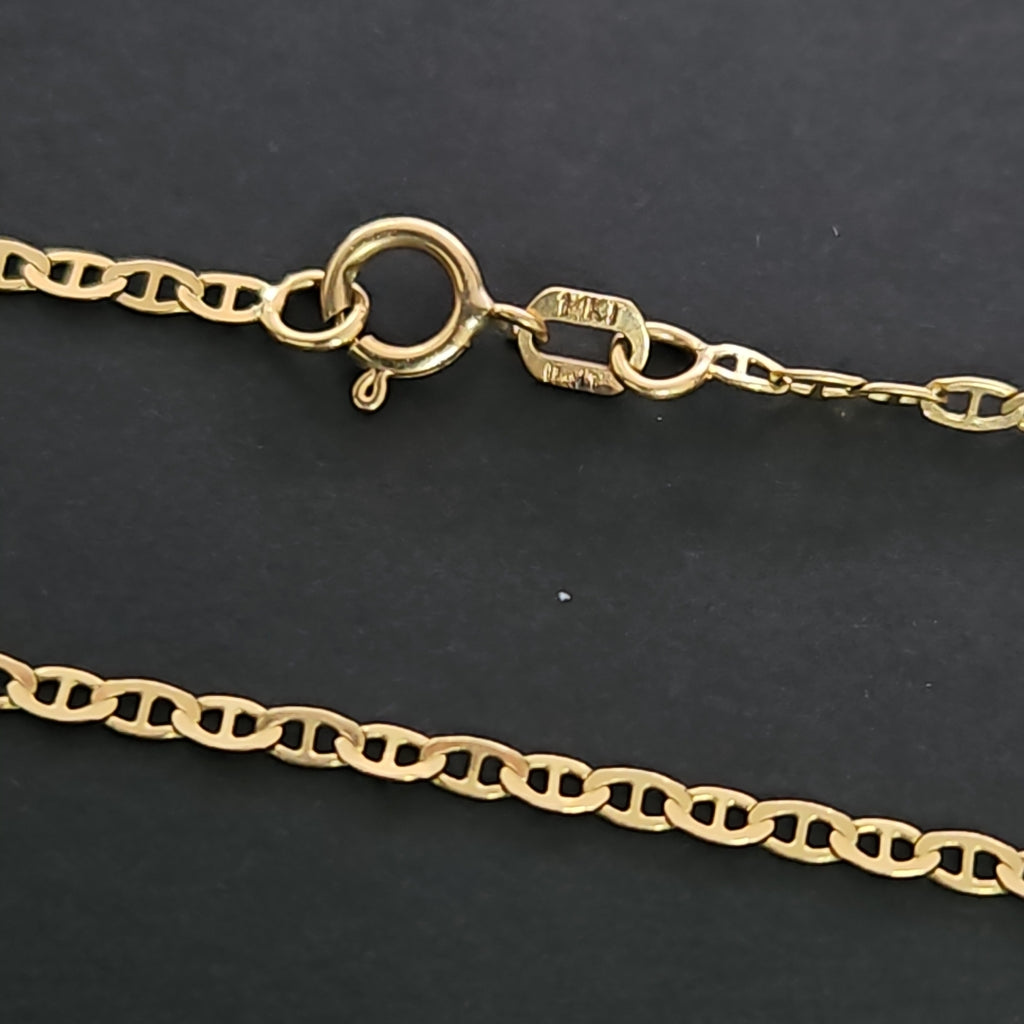 CADENA ORO 14 K 1.5 GRMS (SEMINUEVO)