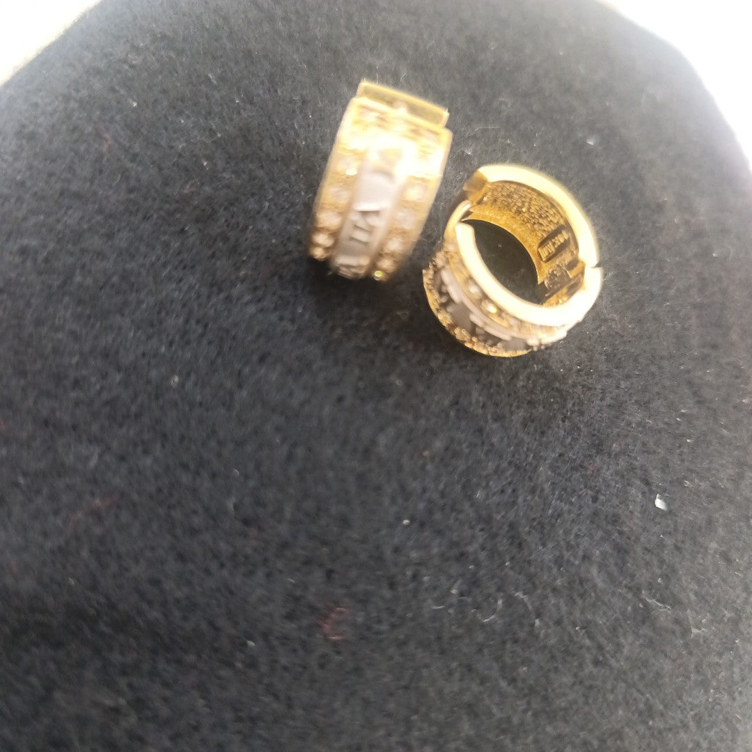 ARRACADAS PAR ORO 14 K 9.3 GRMS (SEMINUEVO)