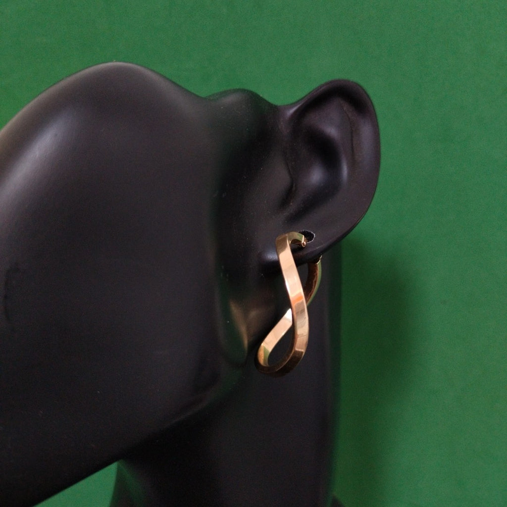ARRACADAS PAR ORO 14 K 3 GRMS (SEMINUEVO)