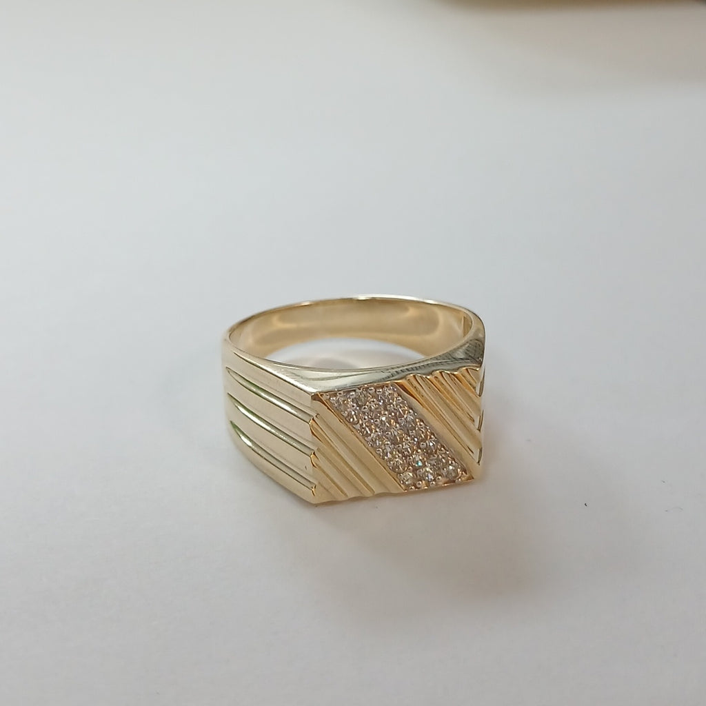 ANILLOS CABALLERO ORO 14K 6.8 (NUEVO)