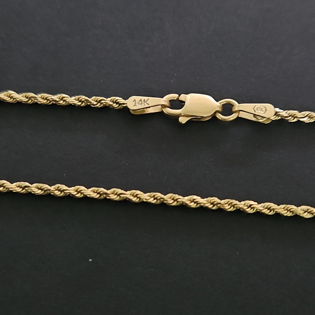CADENA ORO 14 K 3.8 GRMS (SEMINUEVO)
