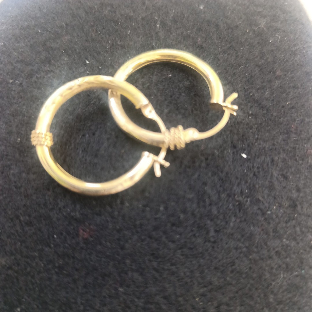 ARRACADAS PAR ORO 14 K 2.7 GRMS (SEMINUEVO)
