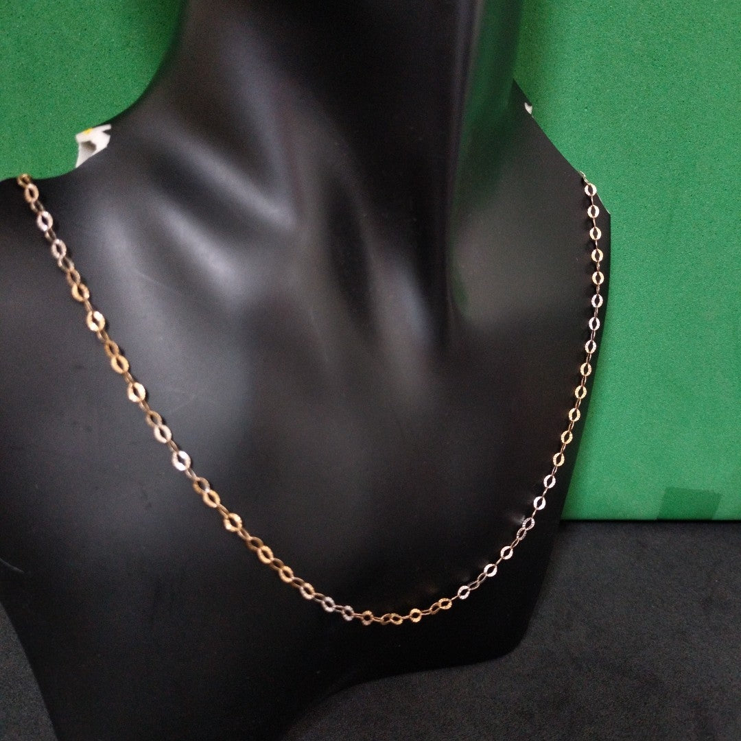 CADENA ORO COMBINADO 10 K 2 GRMS (SEMINUEVO)